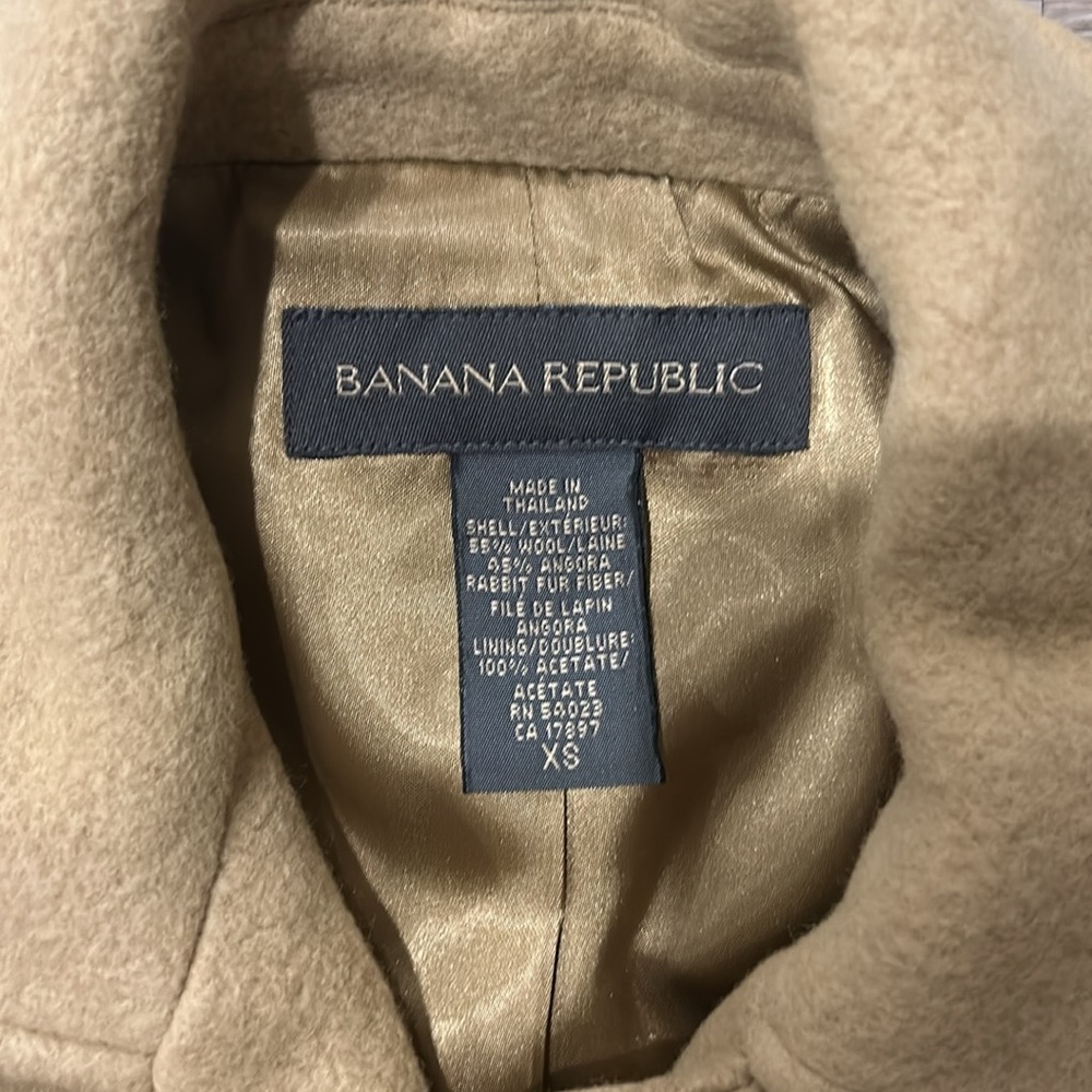 Banana Republic Wool Coat - Picture 2 of 5
